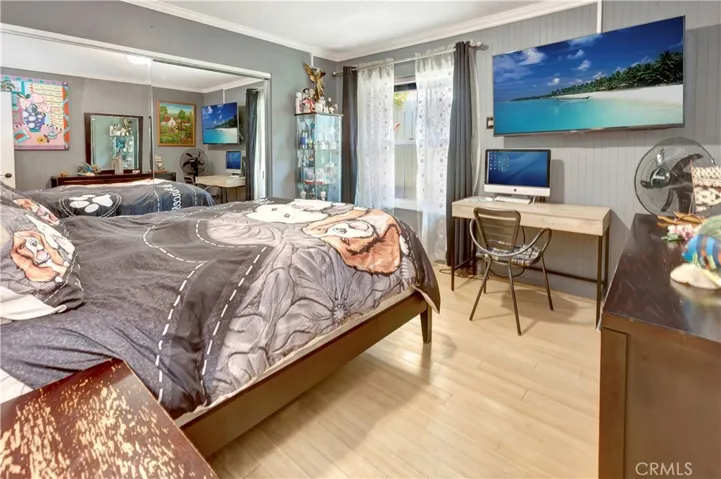 Third bedroom is generous in size.