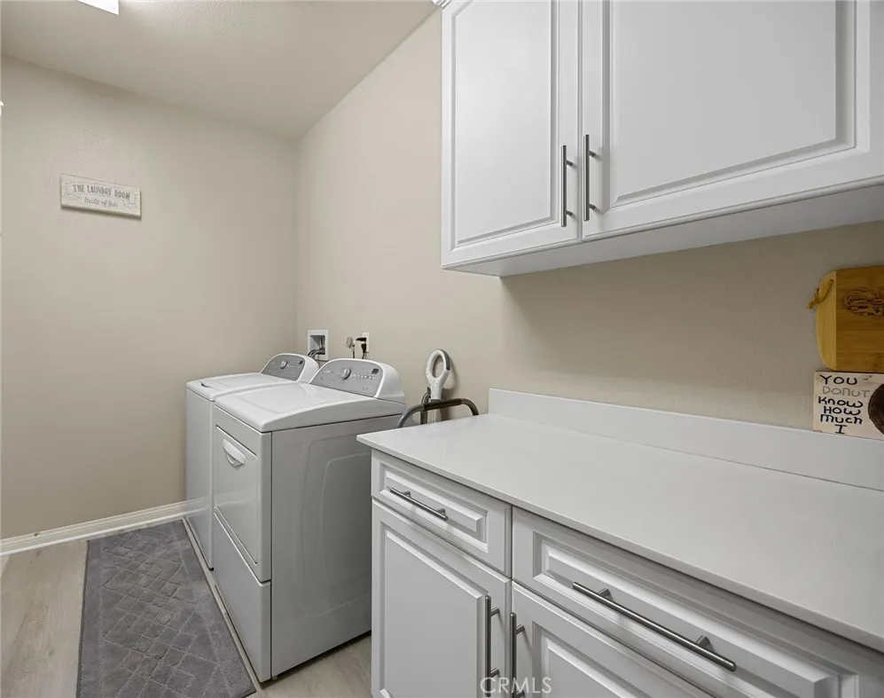 Main floor laundry room