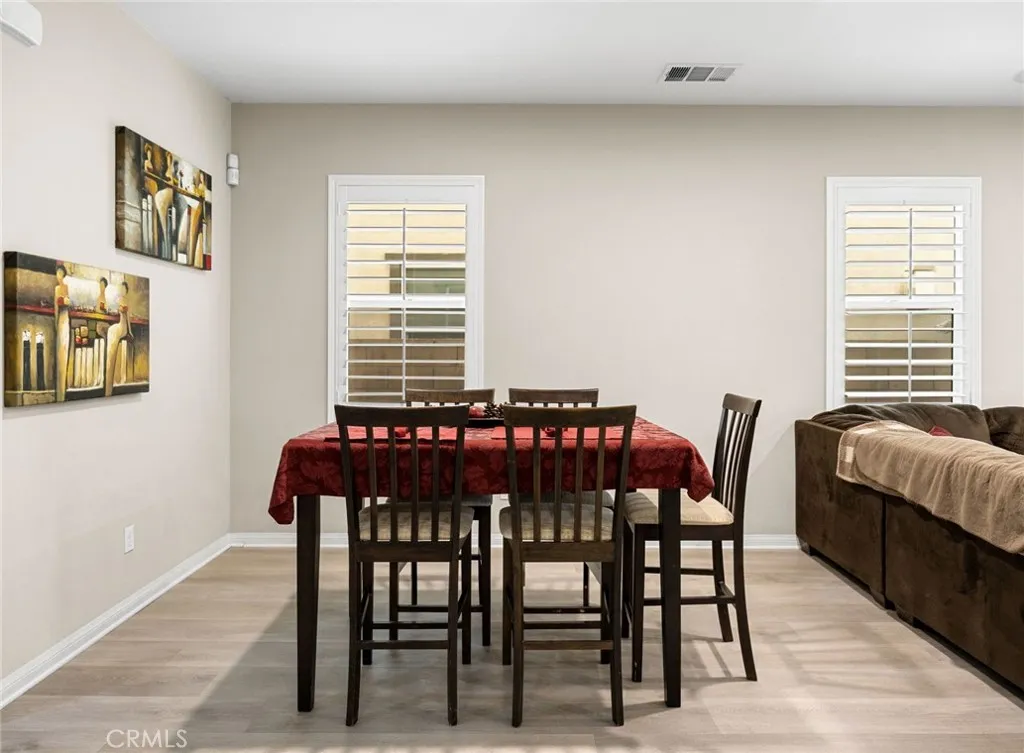 Dining area