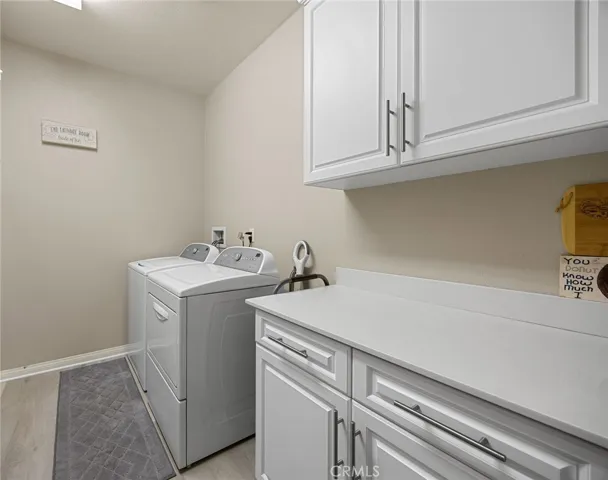 Main floor laundry room