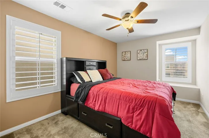 Third bedroom with walk-in closet
