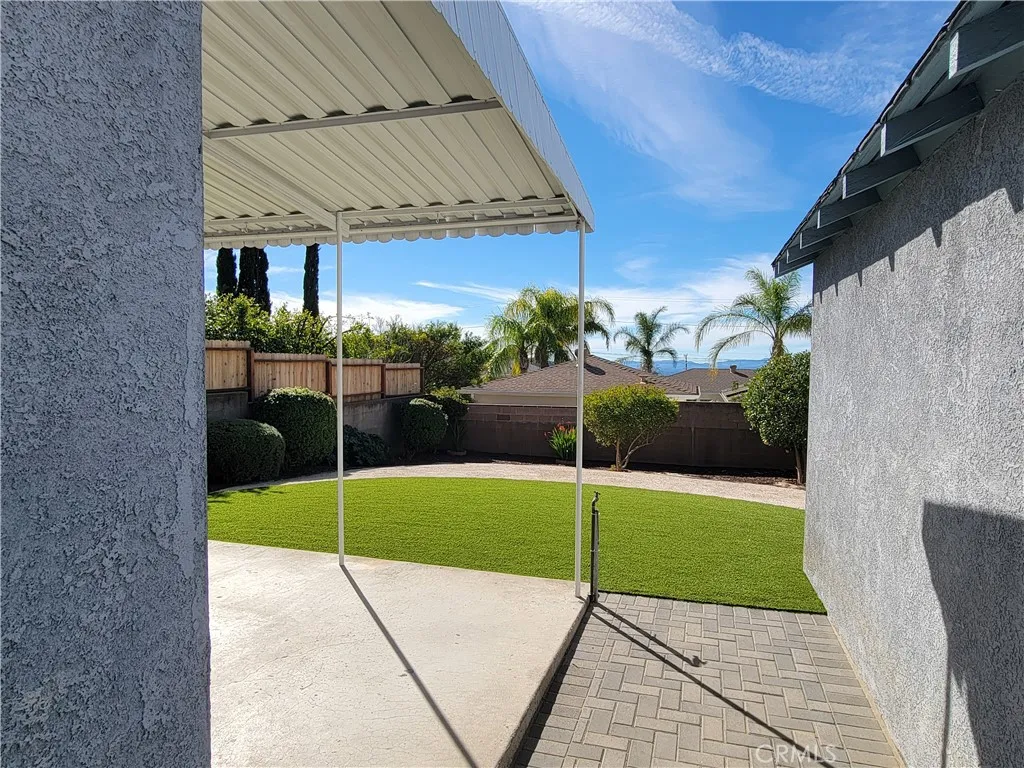 Newly Landscaped Backyard