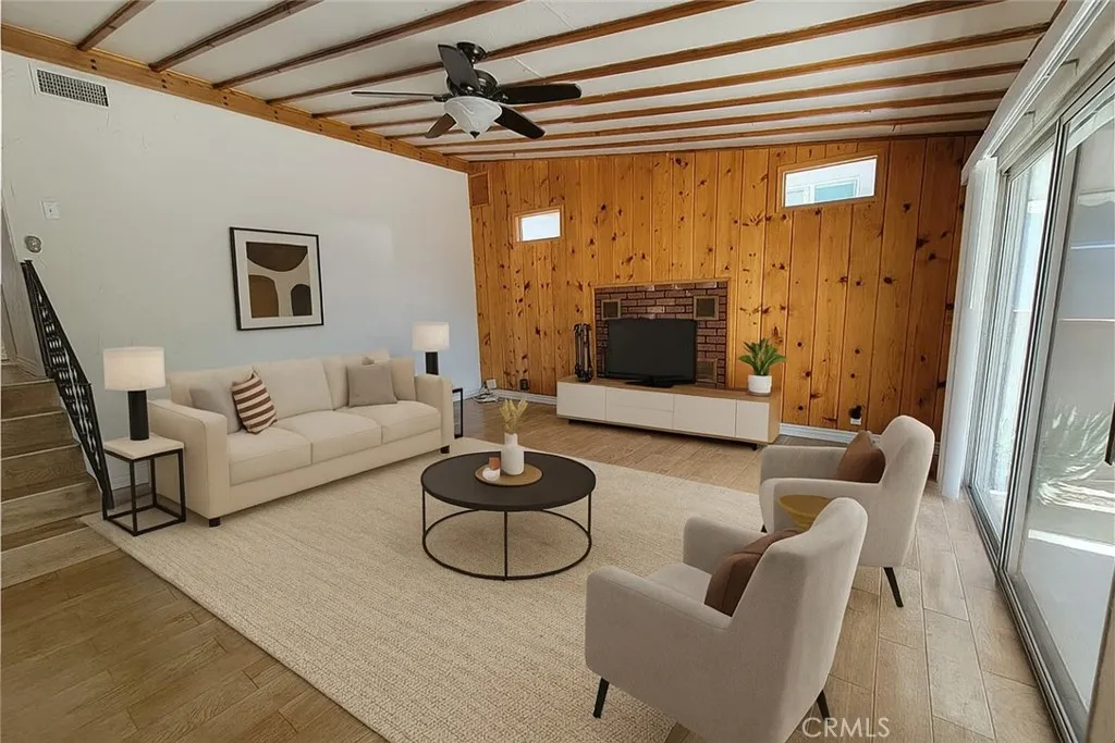 Living Room Staged