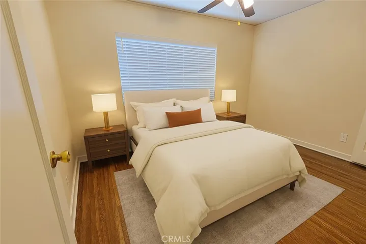 Middle Bedroom Staged