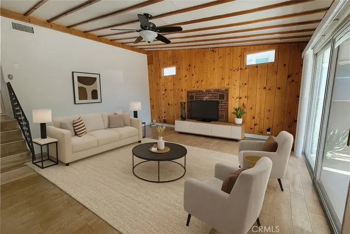 Living Room Staged