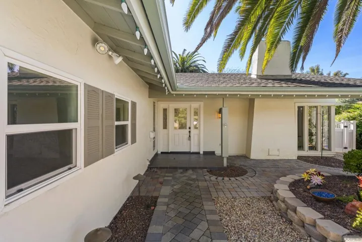 End of cul-de-sac Street