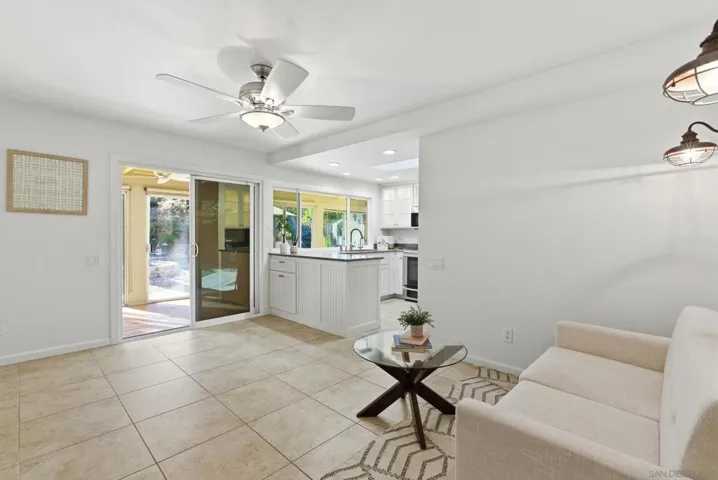 This area is a multipurpose area that could be used for an Eat in kitchen or additional family room