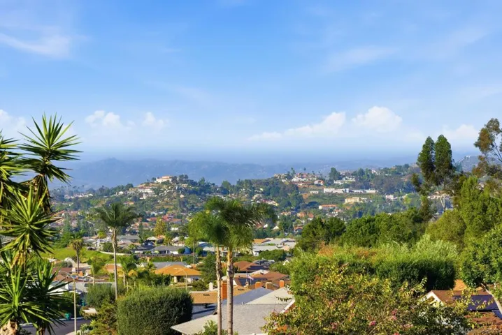 Enjoy top of the hill view