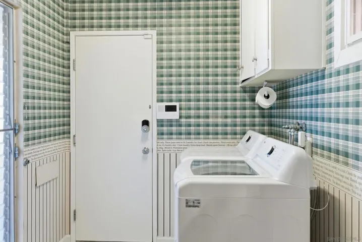 Adorable laundry room