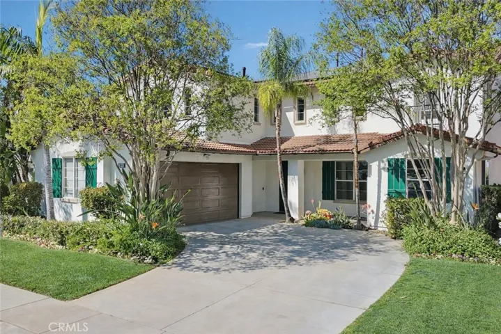 Elevated lot with hillside views and a private, tree-lined backyard