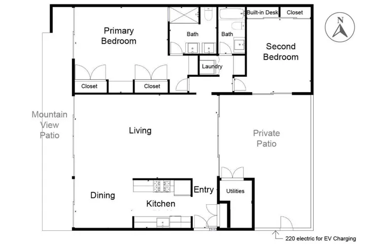 Floor plan - artist's rendering
