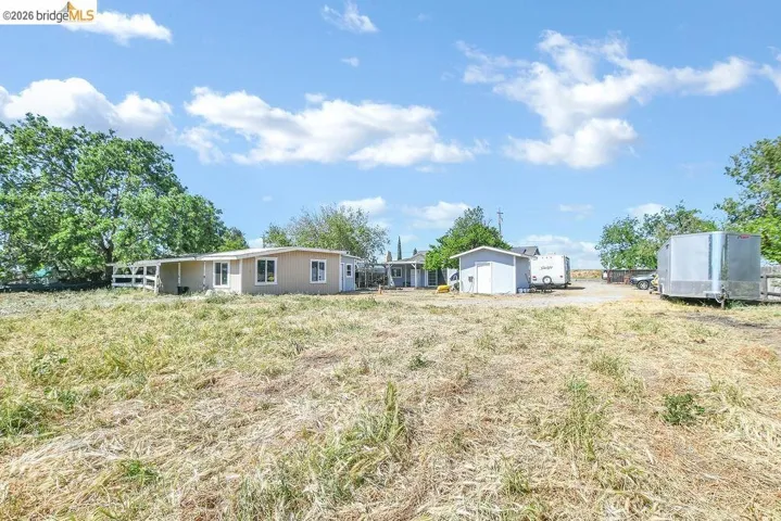 Rear view of house