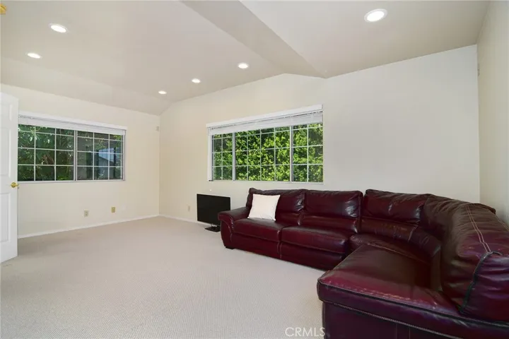 Office/living space off of primary bd.