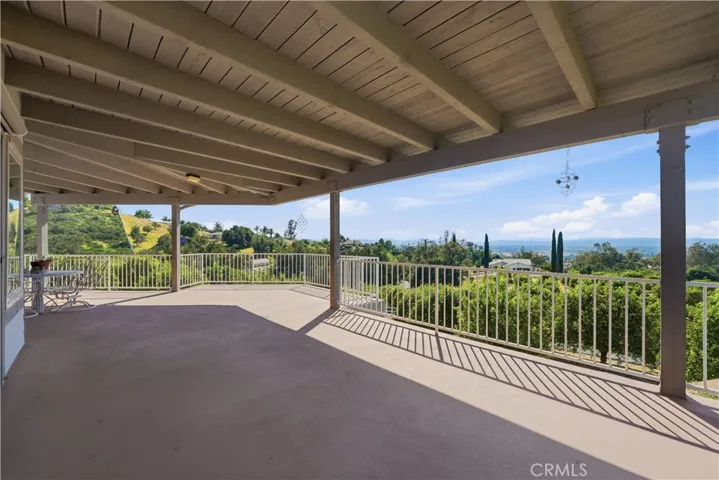 Balcony with Forever Views of Wine Country