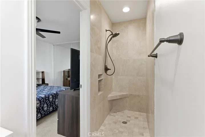 Primary bathroom ensuite deep shower