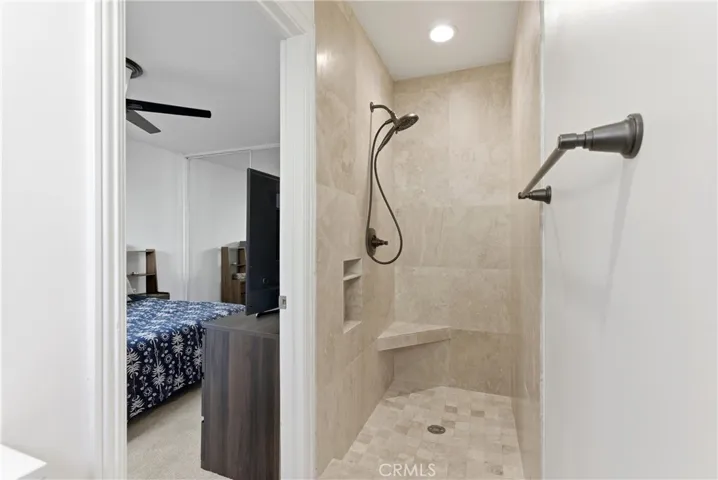 Primary bathroom ensuite deep shower