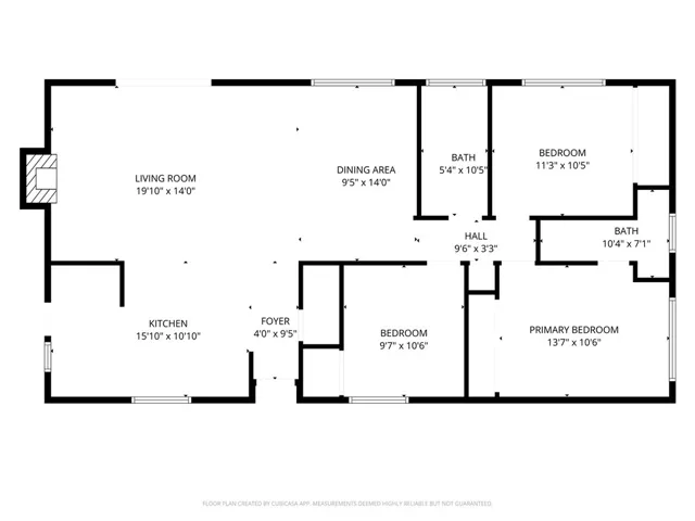 Excellent floorplan layout