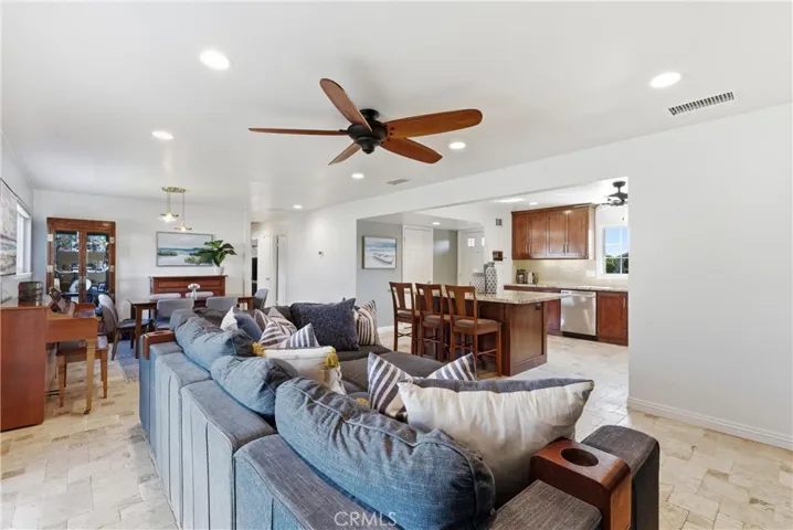 This open floorplan brings in plenty of space and light