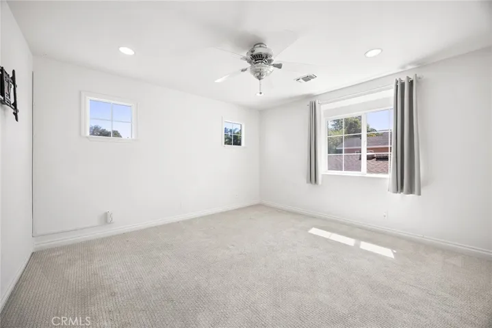 Have a boomerang child back at home? The upstairs could be the perfect setup for them to have their own space.