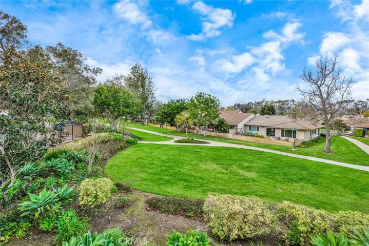 Expansive greenbelt in the community.