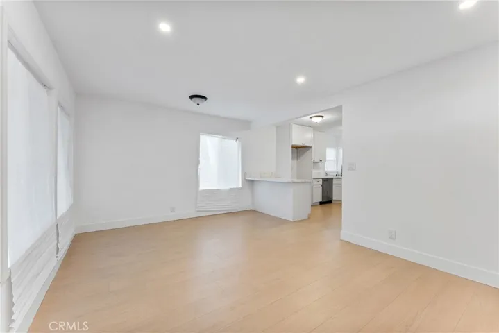 Front living room and dining area.