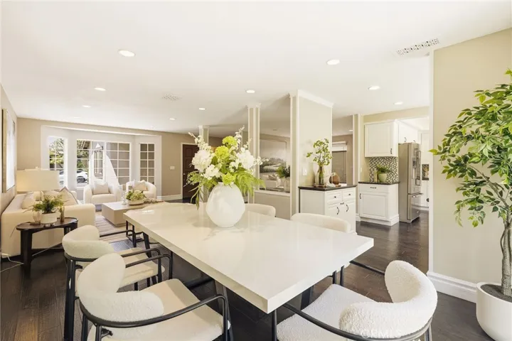 Dining area