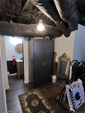 Finish basement extra space