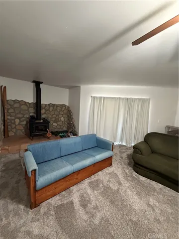 Cozy fireplace for relaxing and entertaining.