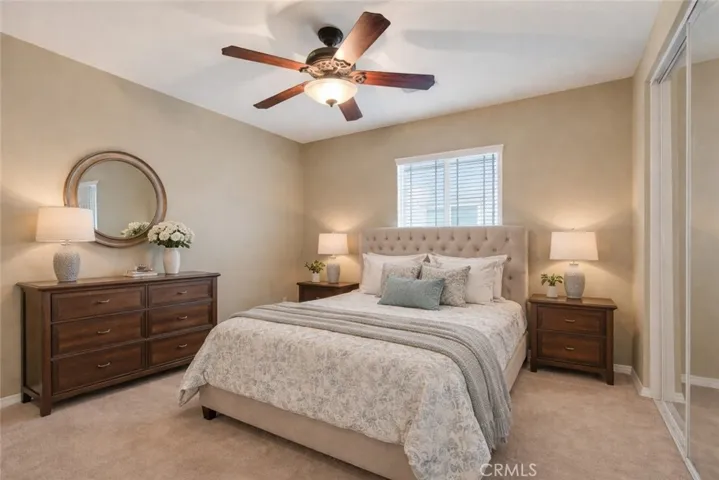 Virtually Staged Secondary Bedroom