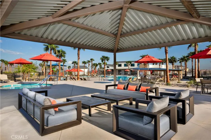 Covered Lounge Area