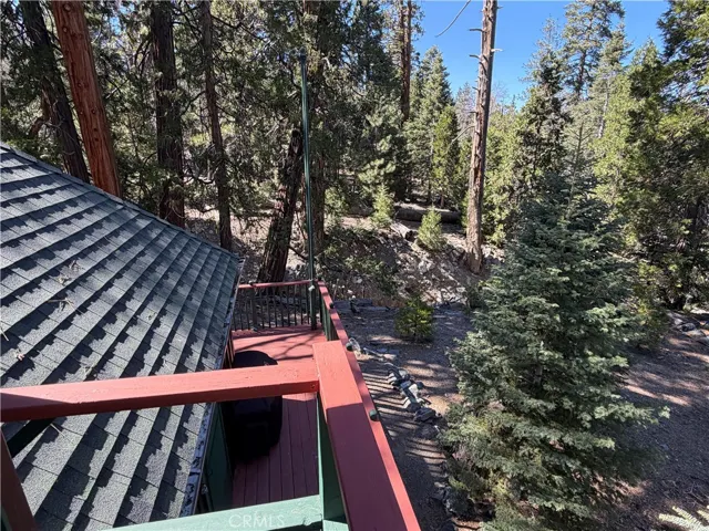 VIEW FROM LOFT BALCONY