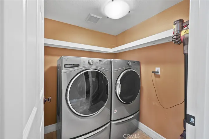 WASHER DRYER AREA DOWNSTAIRS
