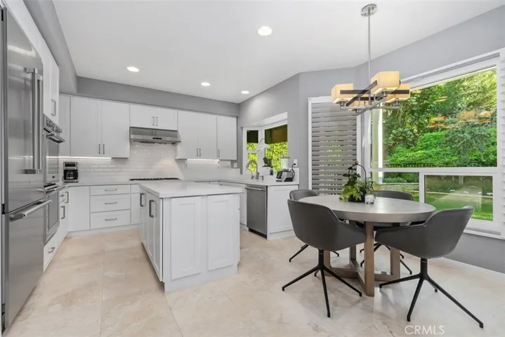 Beautiful open kitchen with plenty of natural light.