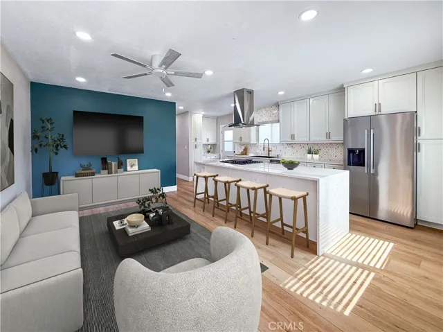Meticulously Remodeled Single-Level Contemporary Property