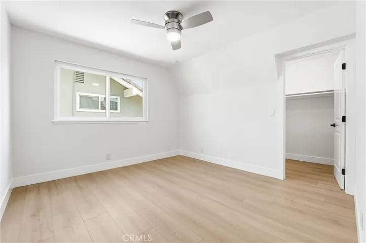 Bedroom Four with large walk in closet