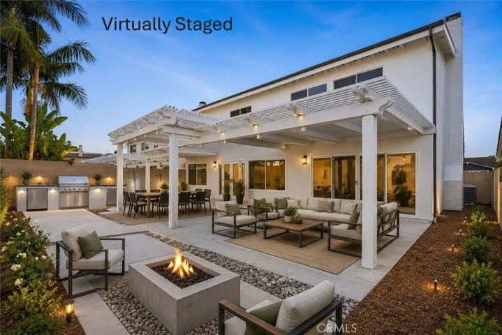 Virtually Staged Backyard