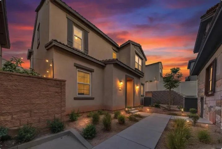 Front Yard Night Shot