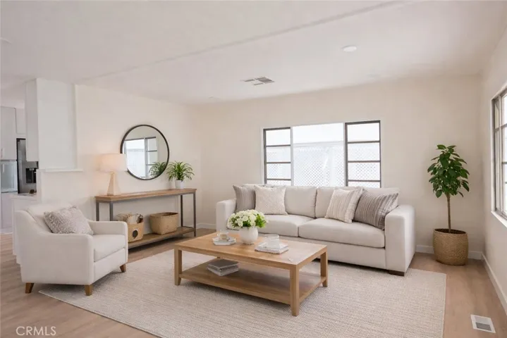 Virtually Staged Living Room