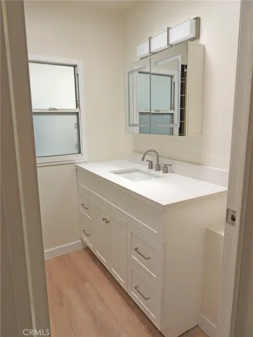 Bathroom in hallway