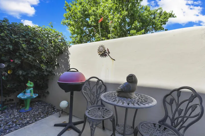 Front courtyard