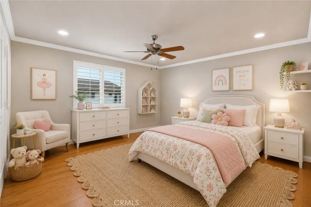 Vitually Staged/Digitally Altered Upstairs Bed #3