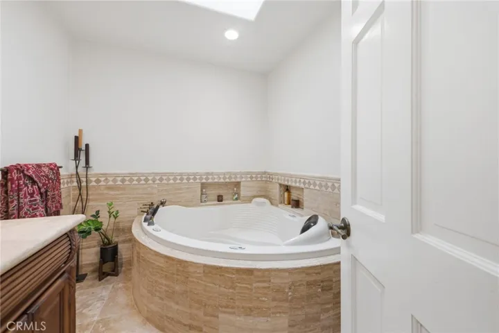 Hallway bathroom
