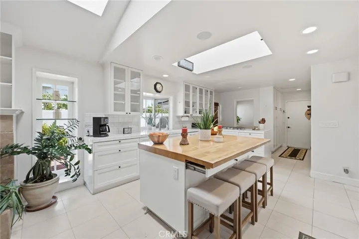 Large bright kitchen