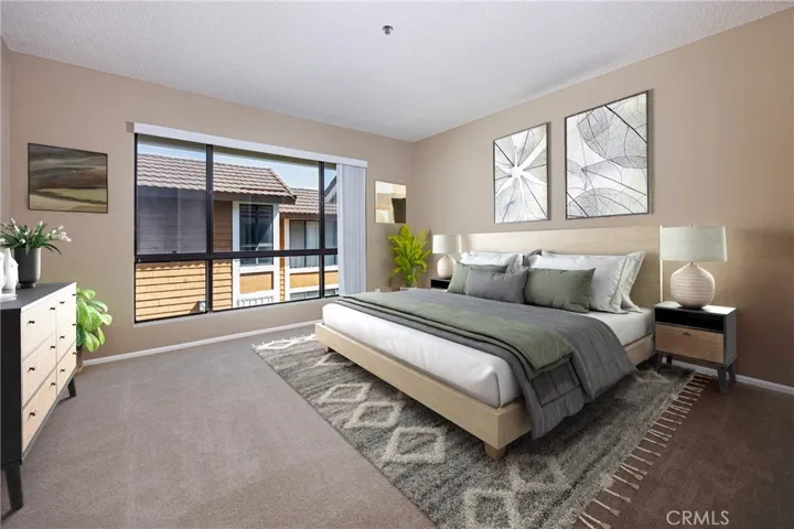 Virtually Staged Secondary Bedroom