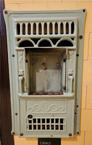 original bathroom heater, no longer in use