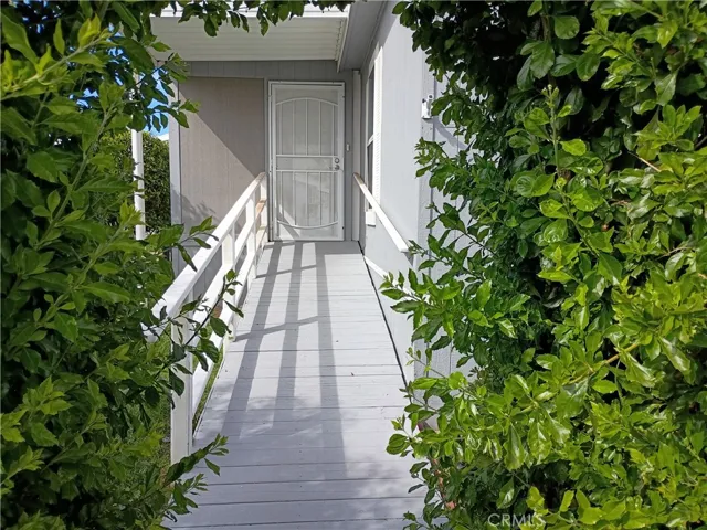 front entrance with ramp