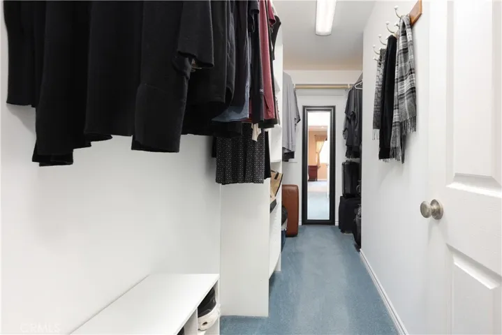 Large master closet