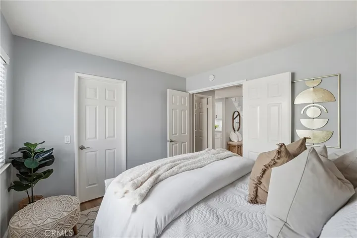 Main Floor Bedroom with Walk in Closet