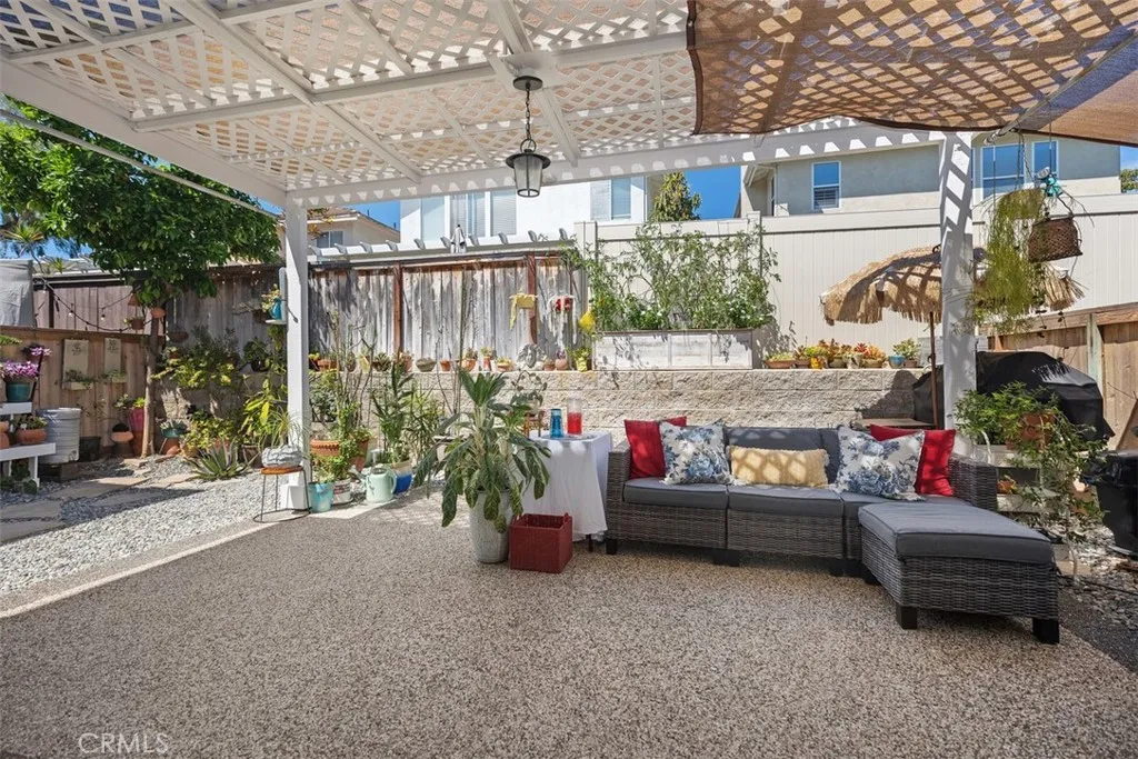 Totally private backyard