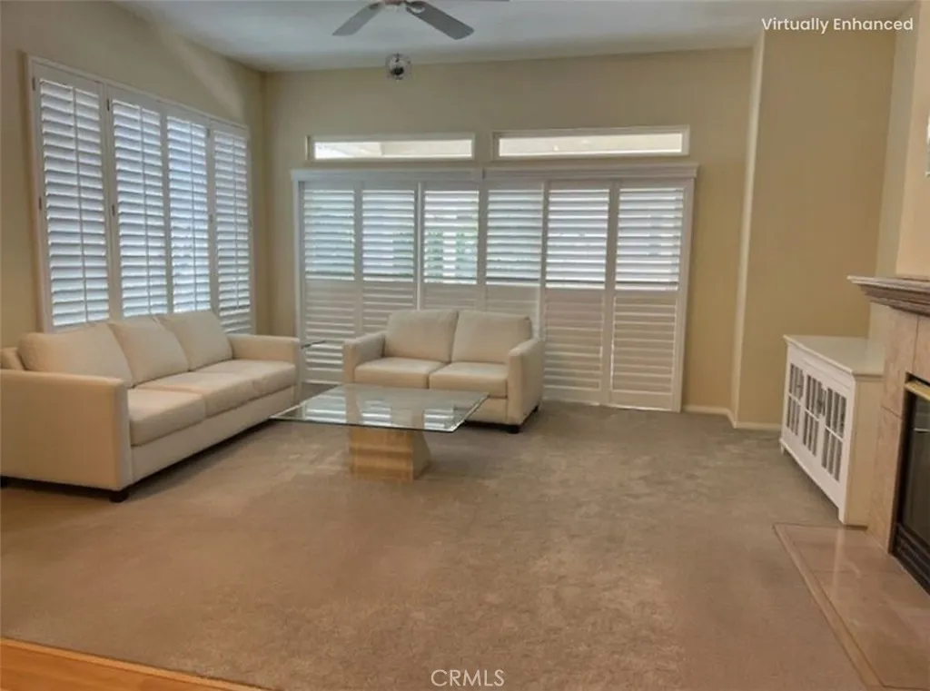 Living room Staged